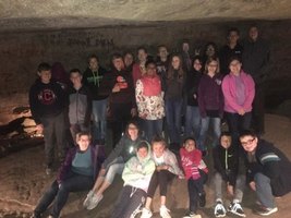 5th - 8th Grades Go To Seneca Caverns